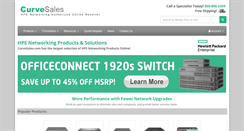 Desktop Screenshot of curvesales.com